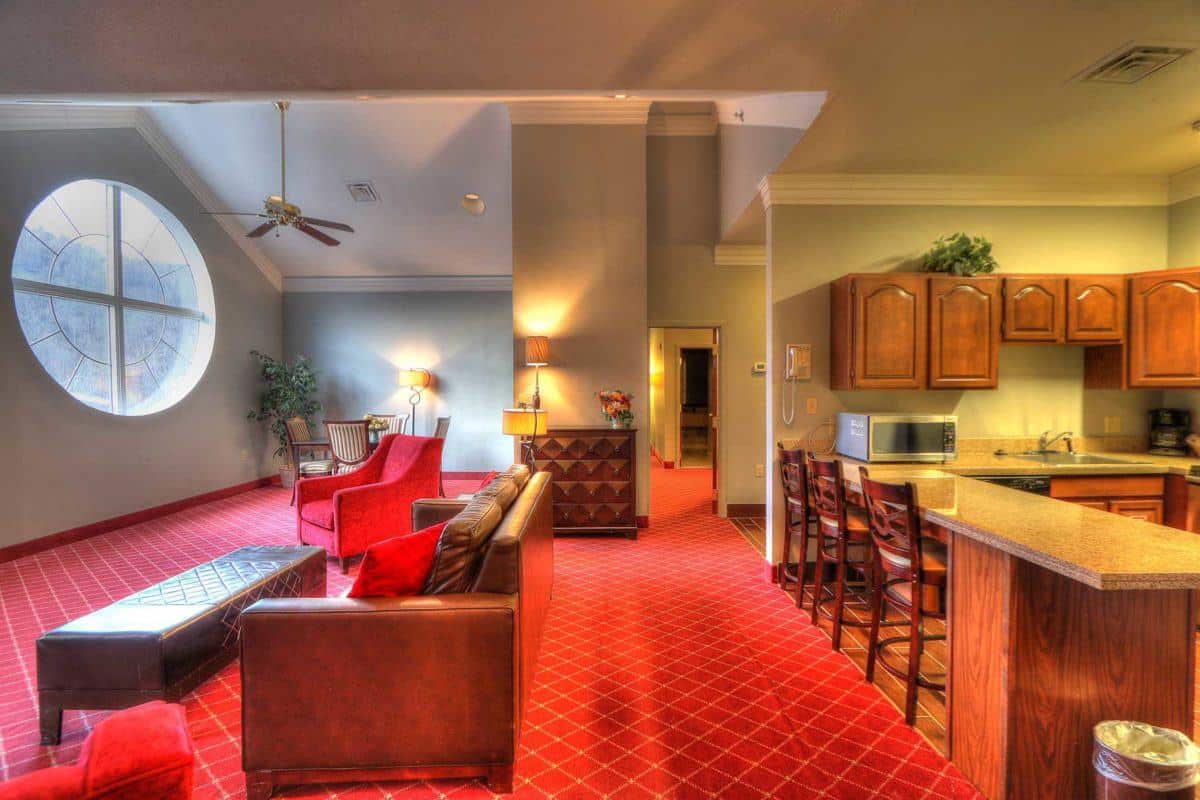 one of Black Bear Inn's hotel suites in gatlinburg tn