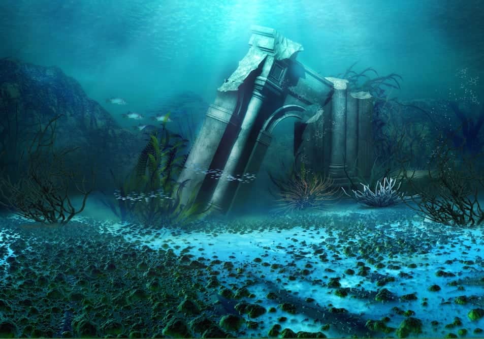 The ruins of Atlantis.
