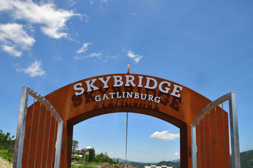Gatlinburg SkyBridge- things to do in Gatlinburg for couples