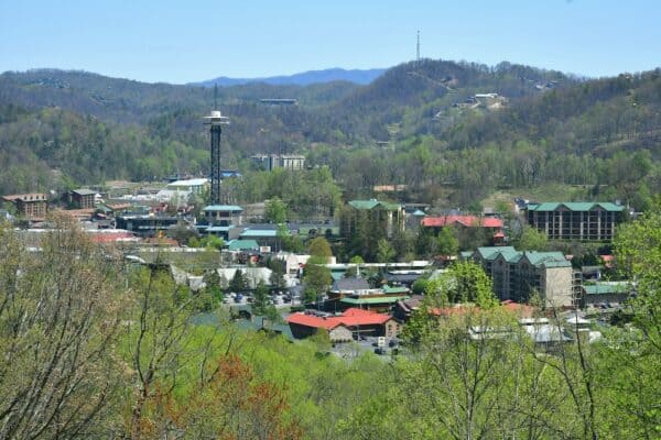 gatlinburg overlook off of the gatlinburg bypass